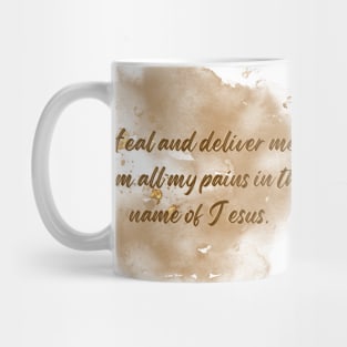 Jesus heal me! Mug